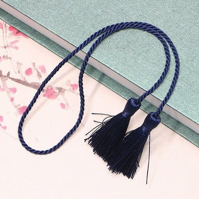 2-10 ks dlhé lano dvojité strapce strapce bytový textil záclony odev dekoratívne doplnky DIY ručné remeslá strapec na viazanie