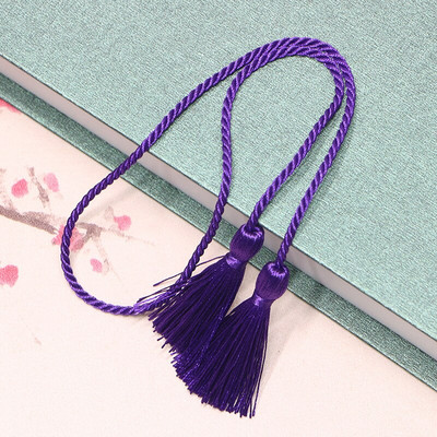 2-10 ks dlhé lano dvojité strapce strapce bytový textil záclony odev dekoratívne doplnky DIY ručné remeslá strapec na viazanie