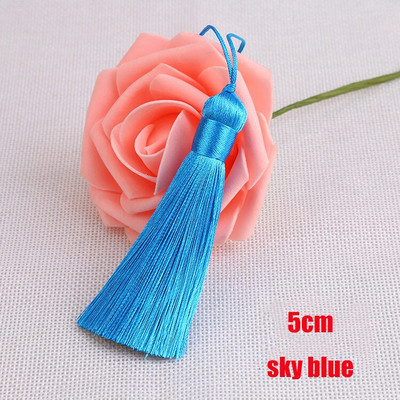 5cm polüester siidist tutt narmashari tutid kaunistus meisterdamiseks DIY ehted leiud Kodukaunistused Õmblemine Kardinad Aksessuaarid