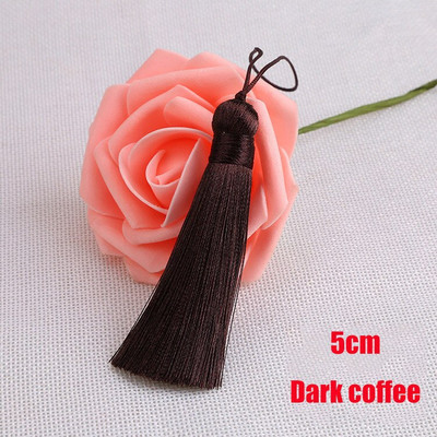 5cm polüester siidist tutt narmashari tutid kaunistus meisterdamiseks DIY ehted leiud Kodukaunistused Õmblemine Kardinad Aksessuaarid