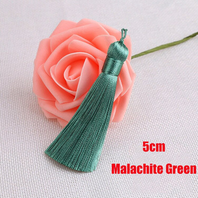 5cm polüester siidist tutt narmashari tutid kaunistus meisterdamiseks DIY ehted leiud Kodukaunistused Õmblemine Kardinad Aksessuaarid