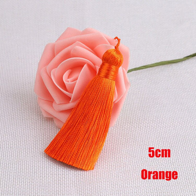 5cm polüester siidist tutt narmashari tutid kaunistus meisterdamiseks DIY ehted leiud Kodukaunistused Õmblemine Kardinad Aksessuaarid