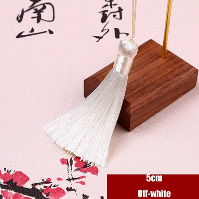 5cm polüester siidist tutt narmashari tutid kaunistus meisterdamiseks DIY ehted leiud Kodukaunistused Õmblemine Kardinad Aksessuaarid