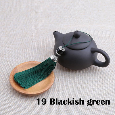 2 buc/lot ciucuri de mătase Perie cu franjuri Sling ciucuri Trim cu margele Pandantiv pentru coase draperii Accesorii pentru bijuterii DIY Decor de nuntă