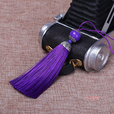 2 buc/lot ciucuri de mătase Perie cu franjuri Sling ciucuri Trim cu margele Pandantiv pentru coase draperii Accesorii pentru bijuterii DIY Decor de nuntă