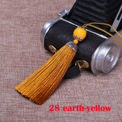 2 buc/lot ciucuri de mătase Perie cu franjuri Sling ciucuri Trim cu margele Pandantiv pentru coase draperii Accesorii pentru bijuterii DIY Decor de nuntă