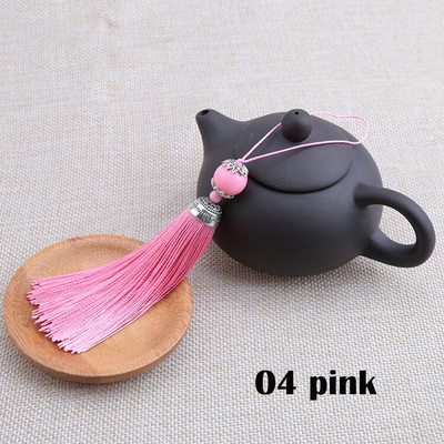 2 buc/lot ciucuri de mătase Perie cu franjuri Sling ciucuri Trim cu margele Pandantiv pentru coase draperii Accesorii pentru bijuterii DIY Decor de nuntă