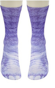 Mokré ponožky, ponožky s kopytami a zvieracími labkami, ponožky so strednou trubicou, DIY kreslené veľkoobchodné zákazkové