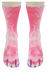 Mokré ponožky, ponožky s kopytami a zvieracími labkami, ponožky so strednou trubicou, DIY kreslené veľkoobchodné zákazkové