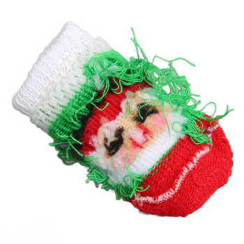 Коледни чорапи за кучета Чорапи за кучета удобни за носене на закрито