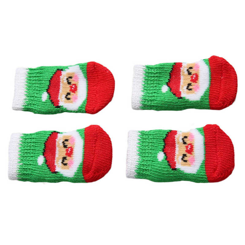 Vianočné ponožky pre psov Ponožky pre psov Pohodlné nosenie do interiéru