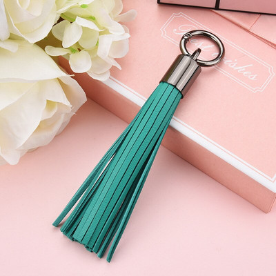 1 бр. Изкуствена кожена сплав Пружинна спирала Пискюл Ключодържател Направи си сам облекла Декоративни аксесоари Женска чанта за телефон Пискюли Ресни Висулки