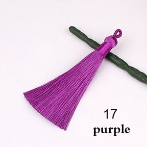 5 ks/sada 8 cm hodvábny strapec so závesným krúžkom, hodvábny strapec, ozdoba na kľúče, strapce na výrobu šperkov, bytové dekorácie