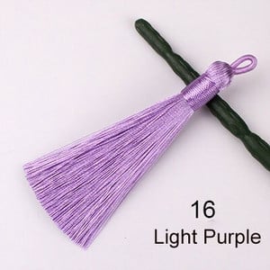 5 ks/sada 8 cm hodvábny strapec so závesným krúžkom, hodvábny strapec, ozdoba na kľúče, strapce na výrobu šperkov, bytové dekorácie