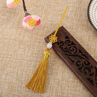 10 bucăți ciucuri cu mărgele de jad cu nod chinezesc, bricolaj, artizanat, bijuterii, pliculețe, îmbrăcăminte, lanț de chei pentru mașină, decorare, pandantive mici, ornamente netede cu franjuri