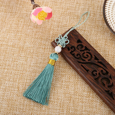 10 bucăți ciucuri cu mărgele de jad cu nod chinezesc, bricolaj, artizanat, bijuterii, pliculețe, îmbrăcăminte, lanț de chei pentru mașină, decorare, pandantive mici, ornamente netede cu franjuri