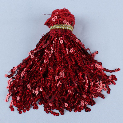 6 metri/lot paiete holografice cu franjuri Perdele decorative din dantelă ciucuri Accesorii pentru îmbrăcăminte DIY Patchwork