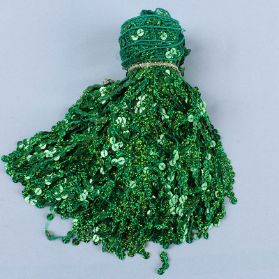 6 metri/lot paiete holografice cu franjuri Perdele decorative din dantelă ciucuri Accesorii pentru îmbrăcăminte DIY Patchwork