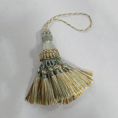 1 kom. Mala resa s resama Obrub za zavjese Viseći privjesak DIY Dodaci za sobu Ključ s resama Dodaci za vjenčani nakit