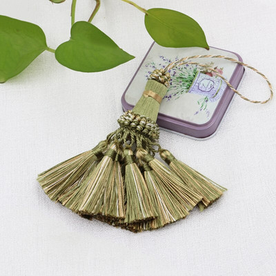 1 kom. Mala resa s resama Obrub za zavjese Viseći privjesak DIY Dodaci za sobu Ključ s resama Dodaci za vjenčani nakit