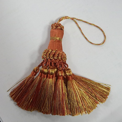 1 kom. Mala resa s resama Obrub za zavjese Viseći privjesak DIY Dodaci za sobu Ključ s resama Dodaci za vjenčani nakit