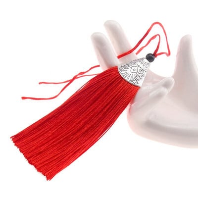 3 ks 80 mm hodvábny strapcový prívesok so strapcami, ozdobný štetec na záves, dekorácia na batožinu, náušnice, DIY remeselné potreby, šperky, doplnky