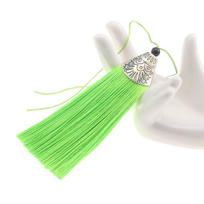 3 ks 80 mm hodvábny strapcový prívesok so strapcami, ozdobný štetec na záves, dekorácia na batožinu, náušnice, DIY remeselné potreby, šperky, doplnky