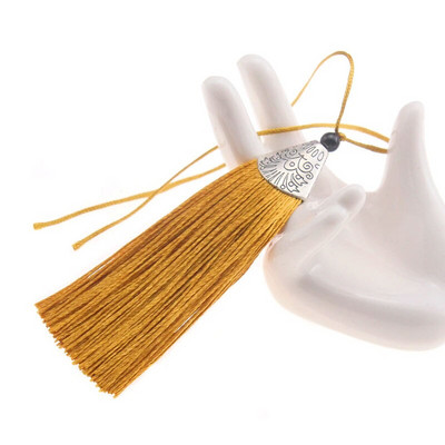 3 ks 80 mm hodvábny strapcový prívesok so strapcami, ozdobný štetec na záves, dekorácia na batožinu, náušnice, DIY remeselné potreby, šperky, doplnky