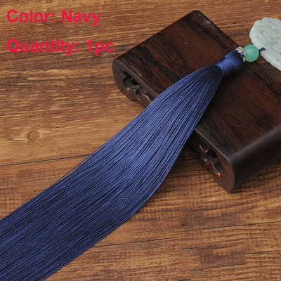 1PC imitație de jad Fu Shou talie ciucuri pandantiv și mătăsos moale ciucuri artizanale ciucuri lucrați manual pentru bijuterii DIY decorarea casei