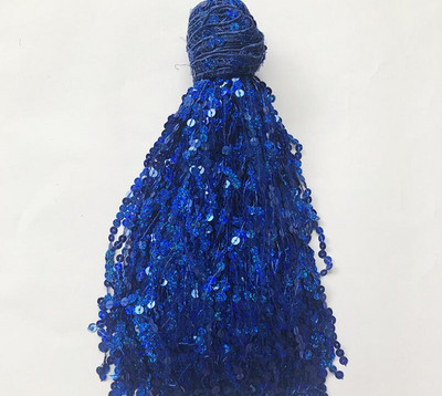 30cm laius glitter 7mm litrid Tutt Fringe Trimming Pitsikangas Ladina lava tantsu seelikud rõivad DIY Aksessuaarid FH23-2