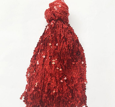 30cm laius glitter 7mm litrid Tutt Fringe Trimming Pitsikangas Ladina lava tantsu seelikud rõivad DIY Aksessuaarid FH23-2