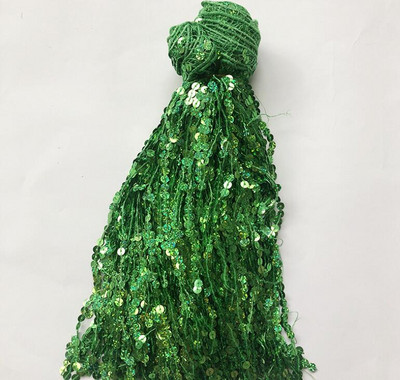 30cm laius glitter 7mm litrid Tutt Fringe Trimming Pitsikangas Ladina lava tantsu seelikud rõivad DIY Aksessuaarid FH23-2