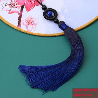 Ciucuri cu gradient de mărgele de transfer, 1 buc, ciucuri mătăsos, lucrați manual, cu buclă pentru artizanat, marcaj, ciucuri, accesorii pentru realizarea de bijuterii