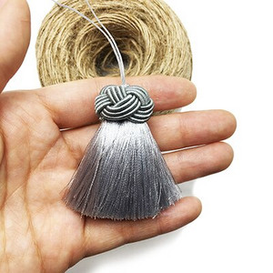 CHENGRUI D180, 5,5 cm, strapce, hodvábny strapec, strapcový lem, strapec na odevy, strapce na záclony, remeselný strapec, domáce potreby, 2 ks/balenie