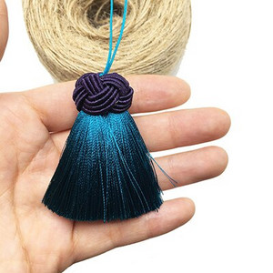 CHENGRUI D180, 5,5 cm, strapce, hodvábny strapec, strapcový lem, strapec na odevy, strapce na záclony, remeselný strapec, domáce potreby, 2 ks/balenie