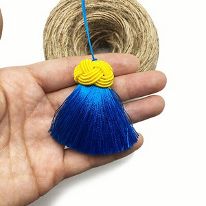 CHENGRUI D180, 5,5 cm, strapce, hodvábny strapec, strapcový lem, strapec na odevy, strapce na záclony, remeselný strapec, domáce potreby, 2 ks/balenie