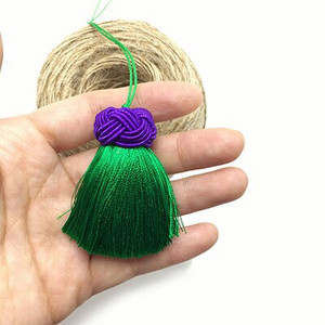 CHENGRUI D180, 5,5 cm, strapce, hodvábny strapec, strapcový lem, strapec na odevy, strapce na záclony, remeselný strapec, domáce potreby, 2 ks/balenie