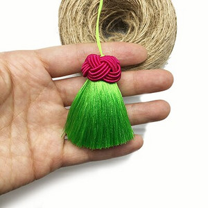 CHENGRUI D180, 5,5 cm, strapce, hodvábny strapec, strapcový lem, strapec na odevy, strapce na záclony, remeselný strapec, domáce potreby, 2 ks/balenie