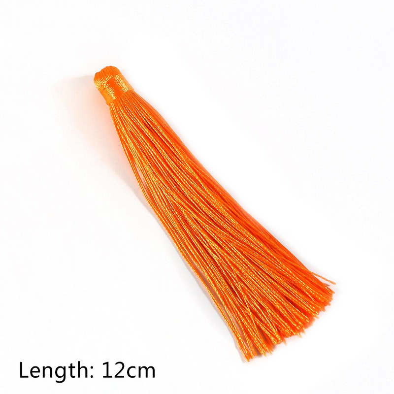 10 buc. ciucuri de mătase de 12 cm franjuri pentru decorarea geanților de mașină, perdele de cusut, bijuterii de îmbrăcăminte, accesorii de decorare pentru petreceri, festivaluri de acasă