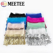 2/4Yards Meetee 10 cm Paillette Sequin Tutt Pits Ääris Võrgustik Kangas DIY Performance Seelik Pulmakleit Dekoratsioon Õmblusmaterjal