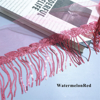 2/4Yards Meetee 10 cm Paillette Sequin Tutt Pits Ääris Võrgustik Kangas DIY Performance Seelik Pulmakleit Dekoratsioon Õmblusmaterjal