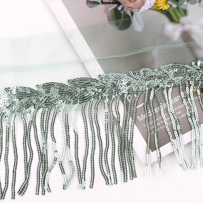 2/4Yards Meetee 10 cm Paillette Sequin Tutt Pits Ääris Võrgustik Kangas DIY Performance Seelik Pulmakleit Dekoratsioon Õmblusmaterjal