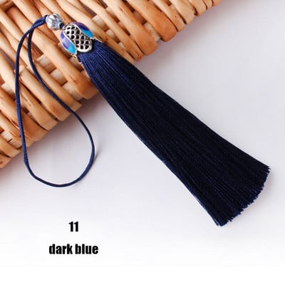 5/10 ks 8 cm hodvábny strapec prívesok s kefkou, príslušenstvo na výrobu šperkov z hodvábneho saténu, ručne vyrobené strapce, hľadanie zásob