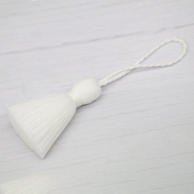 WFFNNKC 2-6Pcs 11CM Моден пискюл от чист памук Направи си сам бижута Домашен текстил Облекла Завеси Декорация Занаяти Висящи ресни