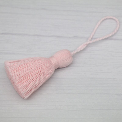 WFFNNKC 2-6Pcs 11CM Моден пискюл от чист памук Направи си сам бижута Домашен текстил Облекла Завеси Декорация Занаяти Висящи ресни