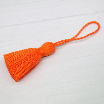 WFFNNKC 2-6Pcs 11CM Моден пискюл от чист памук Направи си сам бижута Домашен текстил Облекла Завеси Декорация Занаяти Висящи ресни