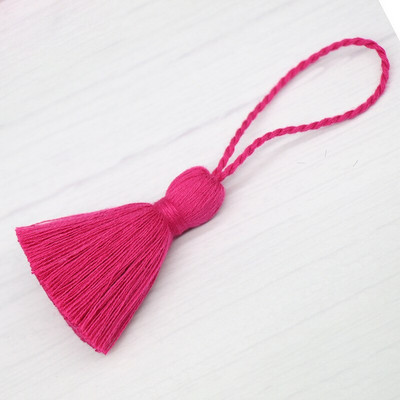 WFFNNKC 2-6Pcs 11CM Моден пискюл от чист памук Направи си сам бижута Домашен текстил Облекла Завеси Декорация Занаяти Висящи ресни