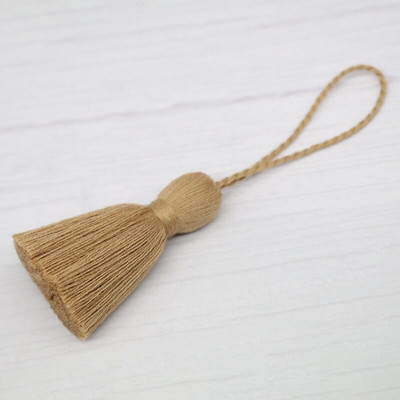 WFFNNKC 2-6Pcs 11CM Моден пискюл от чист памук Направи си сам бижута Домашен текстил Облекла Завеси Декорация Занаяти Висящи ресни