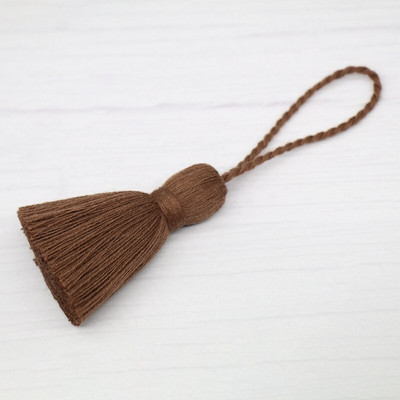 WFFNNKC 2-6Pcs 11CM Моден пискюл от чист памук Направи си сам бижута Домашен текстил Облекла Завеси Декорация Занаяти Висящи ресни