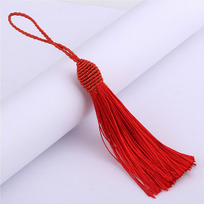 12 bucăți 14 cm culoare spirală pălărie ciucuri pandantiv bricolaj artizanat haine cercei materiale textile pentru acasă agățați materiale picături breloc franjuri